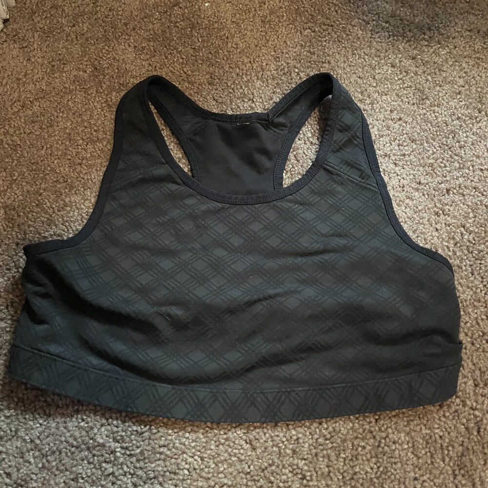The North Face Sports Bra Women’s Black Racerback Medium
